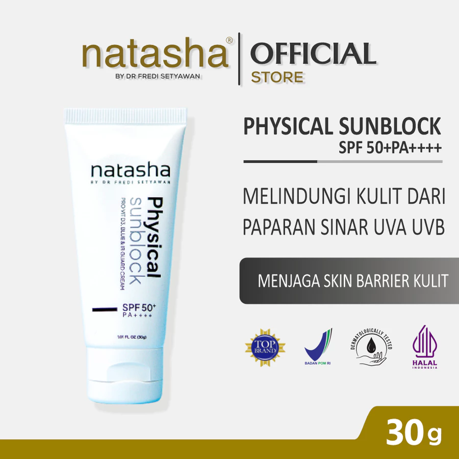 natasha physical sunblock